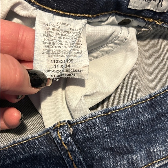 Wrangler Dark Blue Women's Flare Jeans - Picture 4 of 6